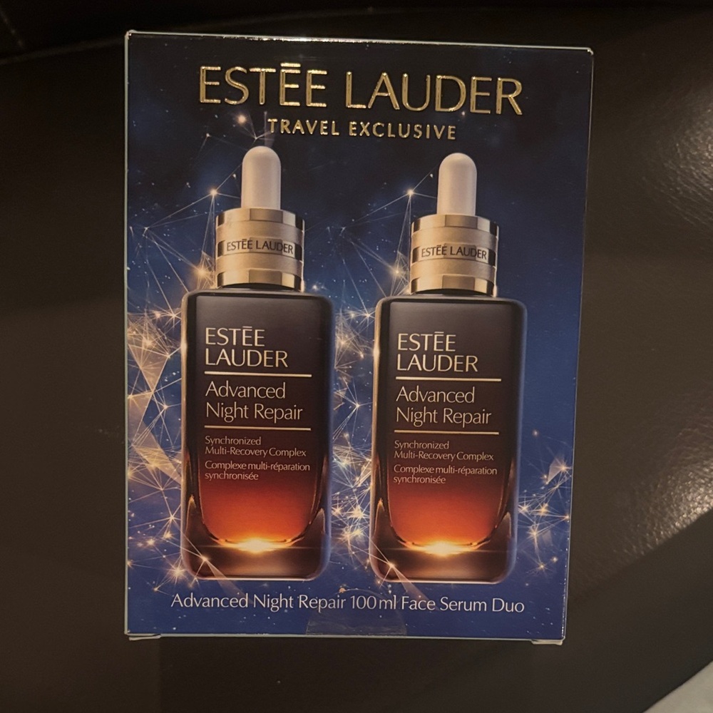 Estee Lauder Advanced Night Repair Serum Duo - Midnight Blue and Gold